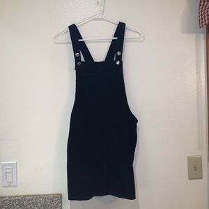 Black forever21 overall dress